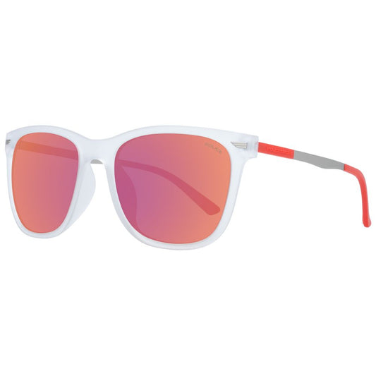 Police Transparent Men Sunglasses