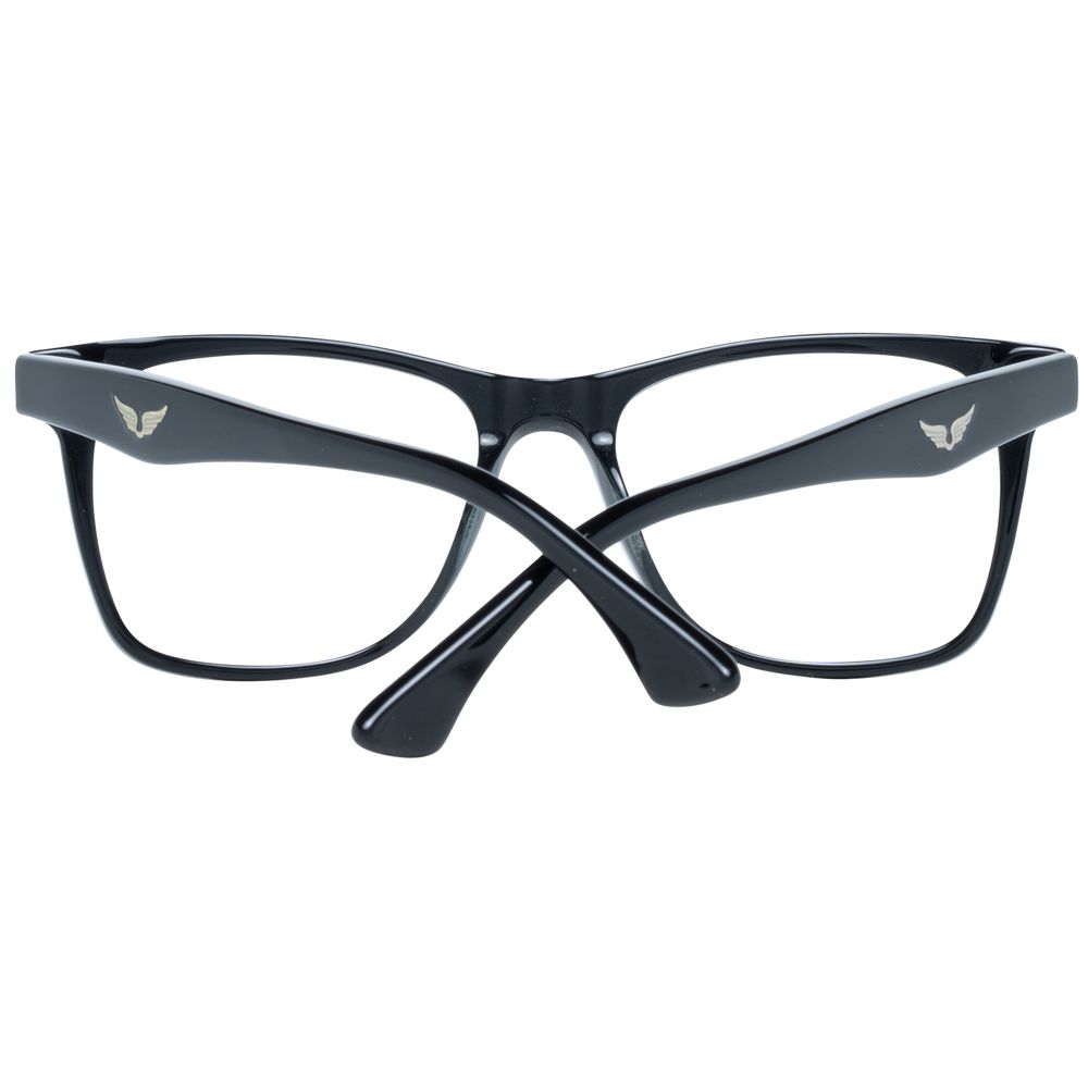 Zadig & Voltaire Black Unisex Optical Frames