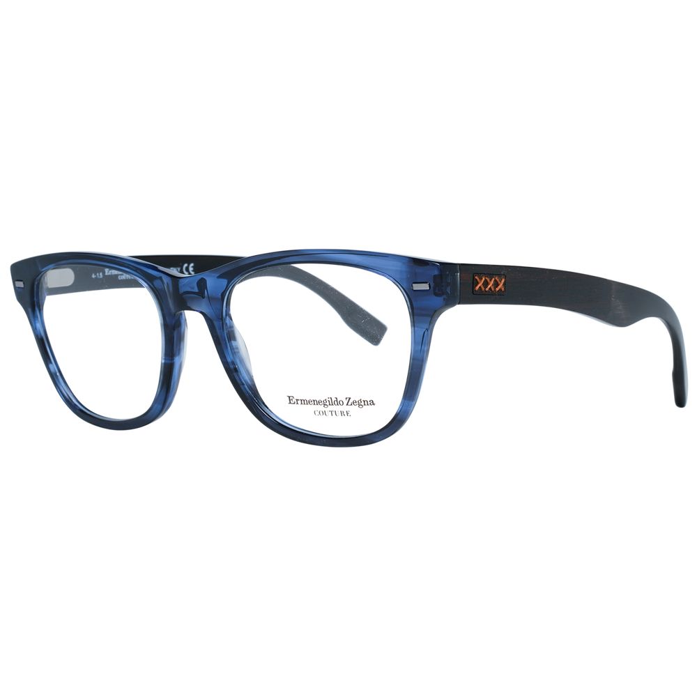 Ermenegildo Zegna Blue Men Optical Frames