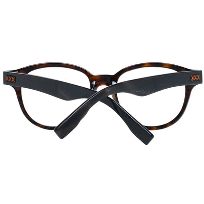 Ermenegildo Zegna Brown Men Optical Frames