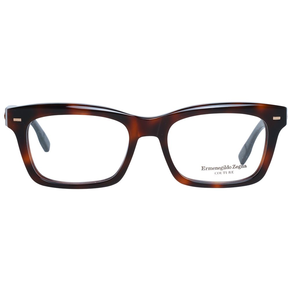 Ermenegildo Zegna Brown Men Optical Frames