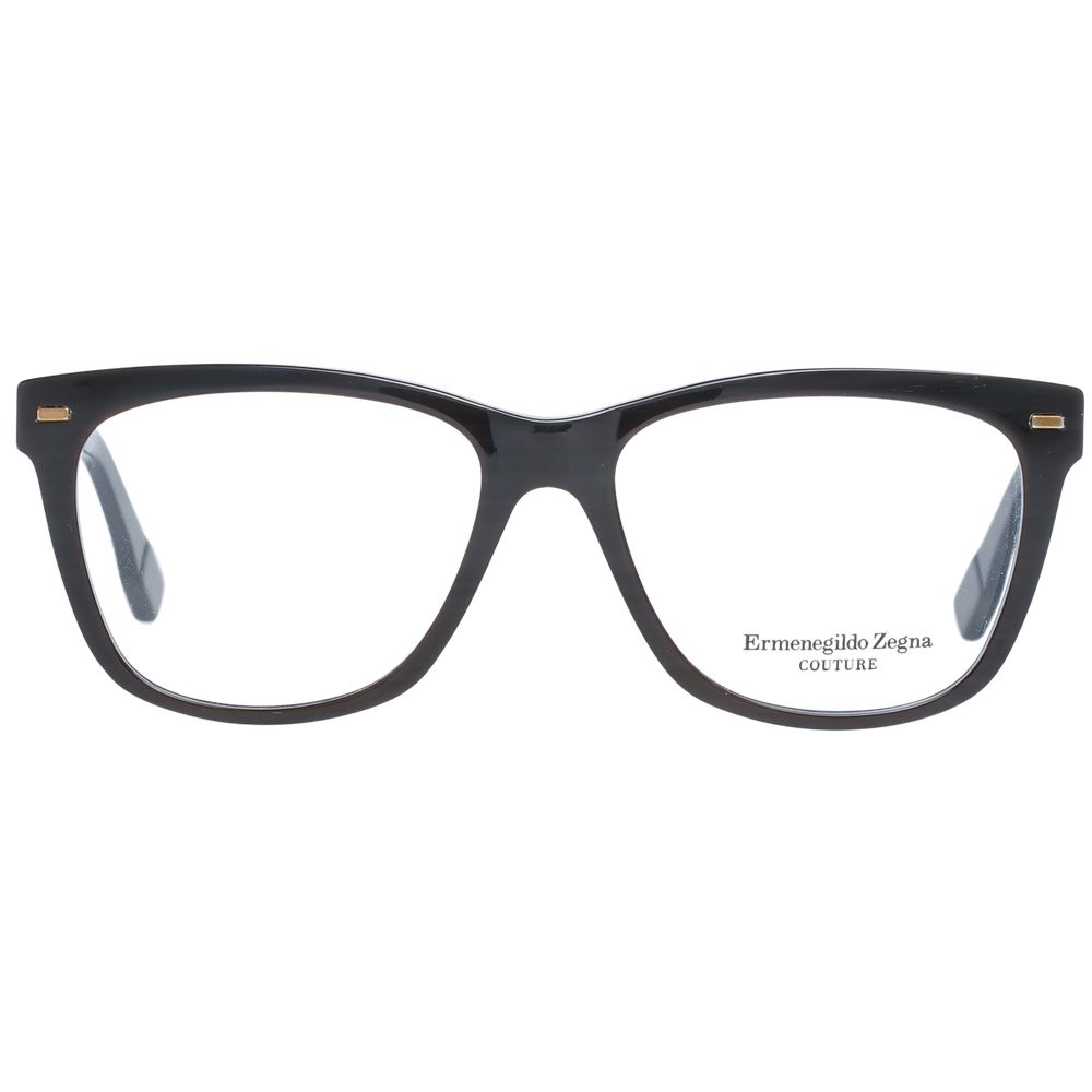 Ermenegildo Zegna Brown Men Optical Frames