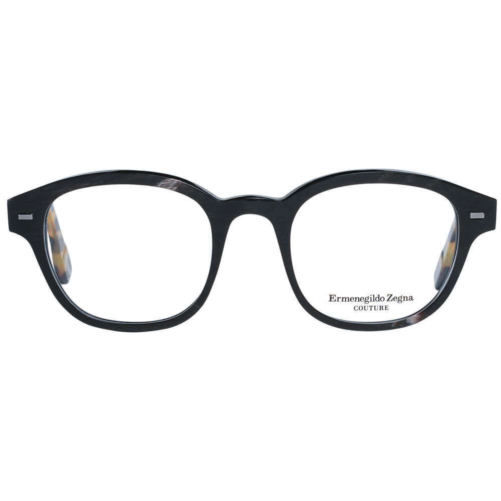 Ermenegildo Zegna Brown Men Optical Frames