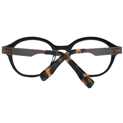 Ermenegildo Zegna Brown Men Optical Frames