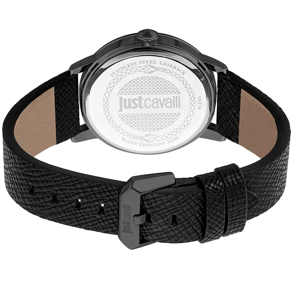 Just Cavalli Black Men Watch