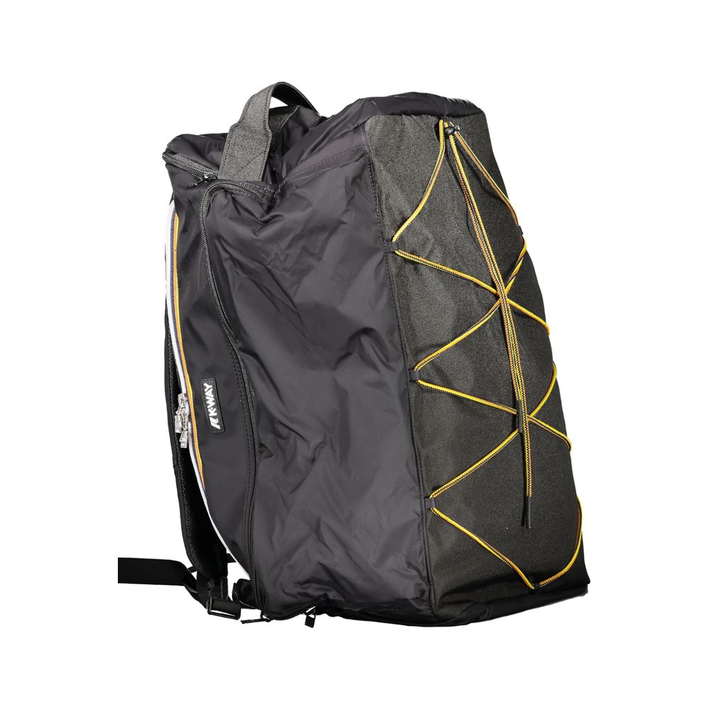 K-WAY Black Polyester Backpack