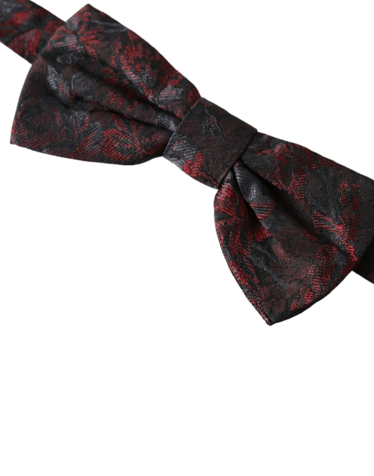 Dolce & Gabbana Multicolor Floral Silk Adjustable Neck Men Bow Tie