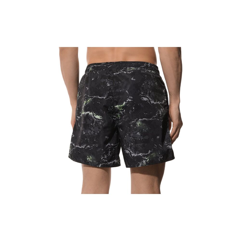 Comme Des Fuckdown Army Polyester Men's Swim Trunks