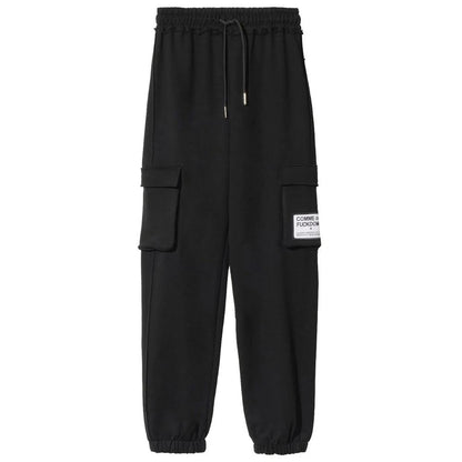 Comme Des Fuckdown Black Cotton Jeans & Pant