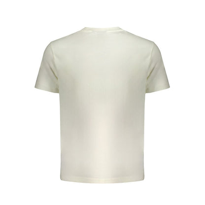 Napapijri White Cotton T-Shirt