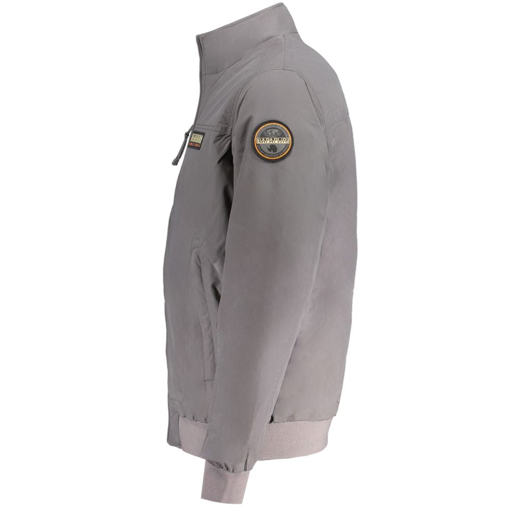 Napapijri Gray Polyamide Jacket