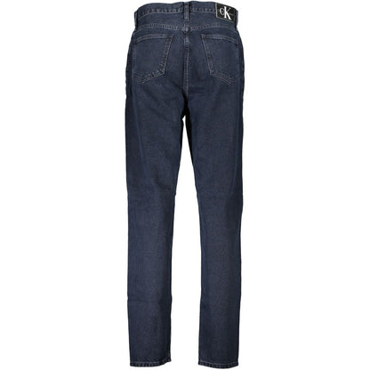 Calvin Klein Blue Cotton Jeans & Pant