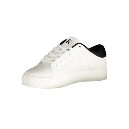 Calvin Klein White Polyester Sneaker