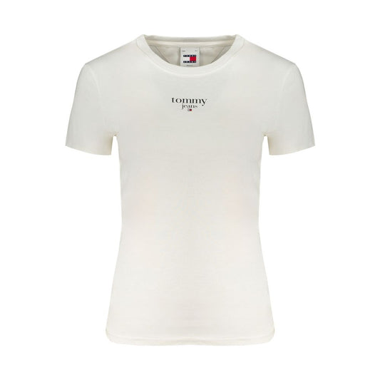 Tommy Hilfiger White Cotton Tops & T-Shirt