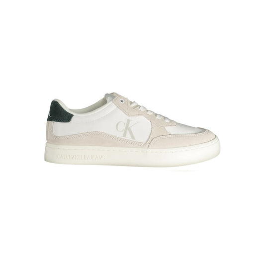 Calvin Klein White Leather Men Sneaker