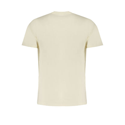 Fila Beige Cotton Men T-Shirt