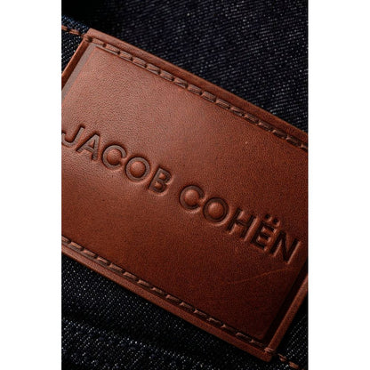 Jacob Cohen Blue Cotton Men Jeans