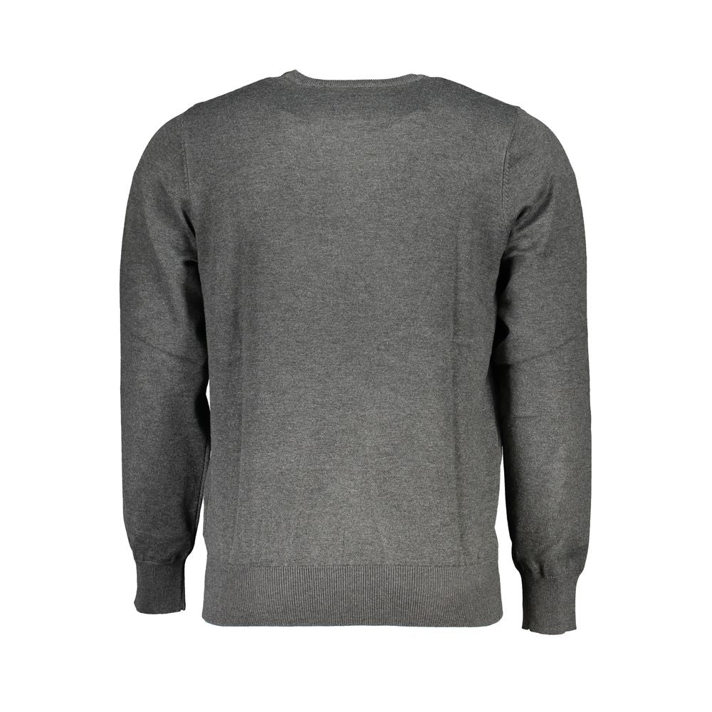 U.S. Grand Polo Gray Nylon Sweater