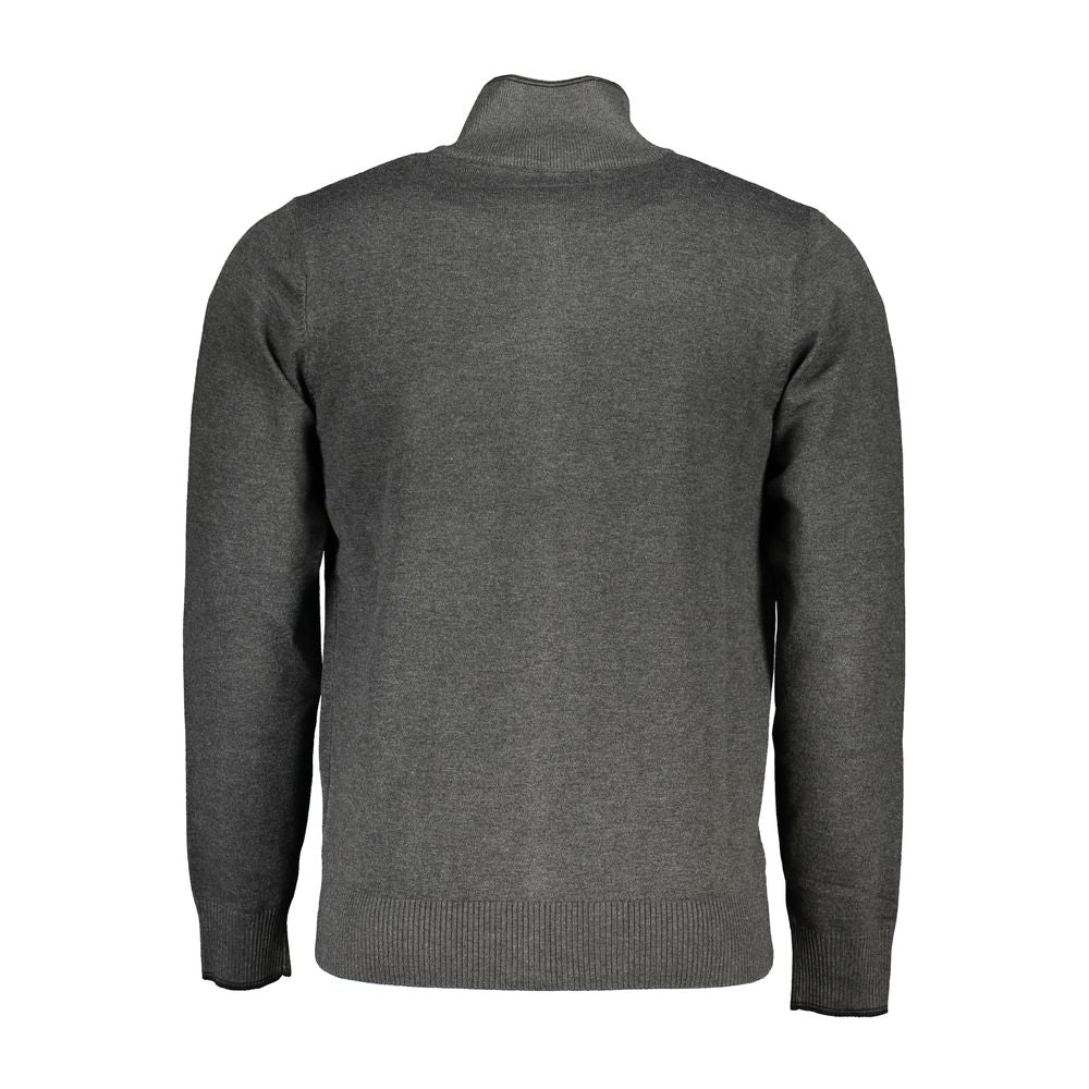 U.S. Grand Polo Gray Nylon Sweater