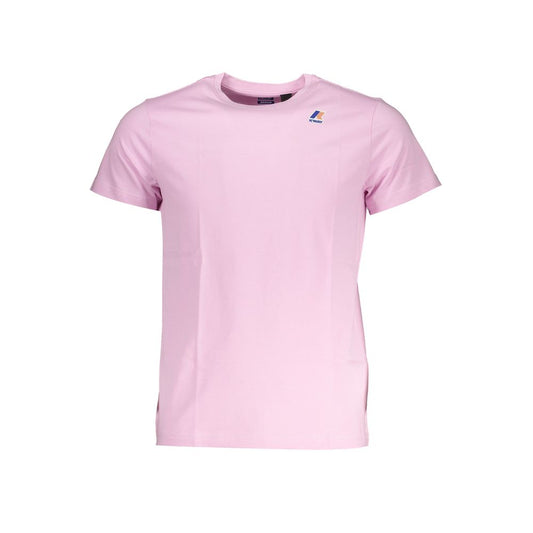 K-WAY Pink Cotton T-Shirt