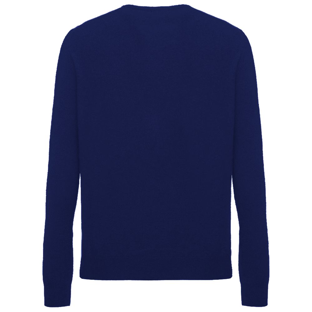 Malo Blue Cashmere Sweater