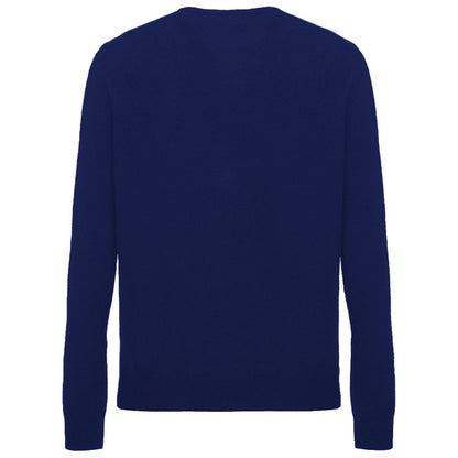 Malo Blue Cashmere Sweater