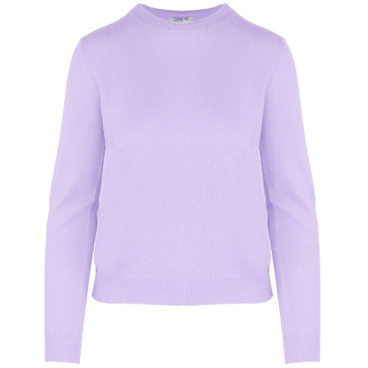 Malo Purple Cashmere Women Sweater