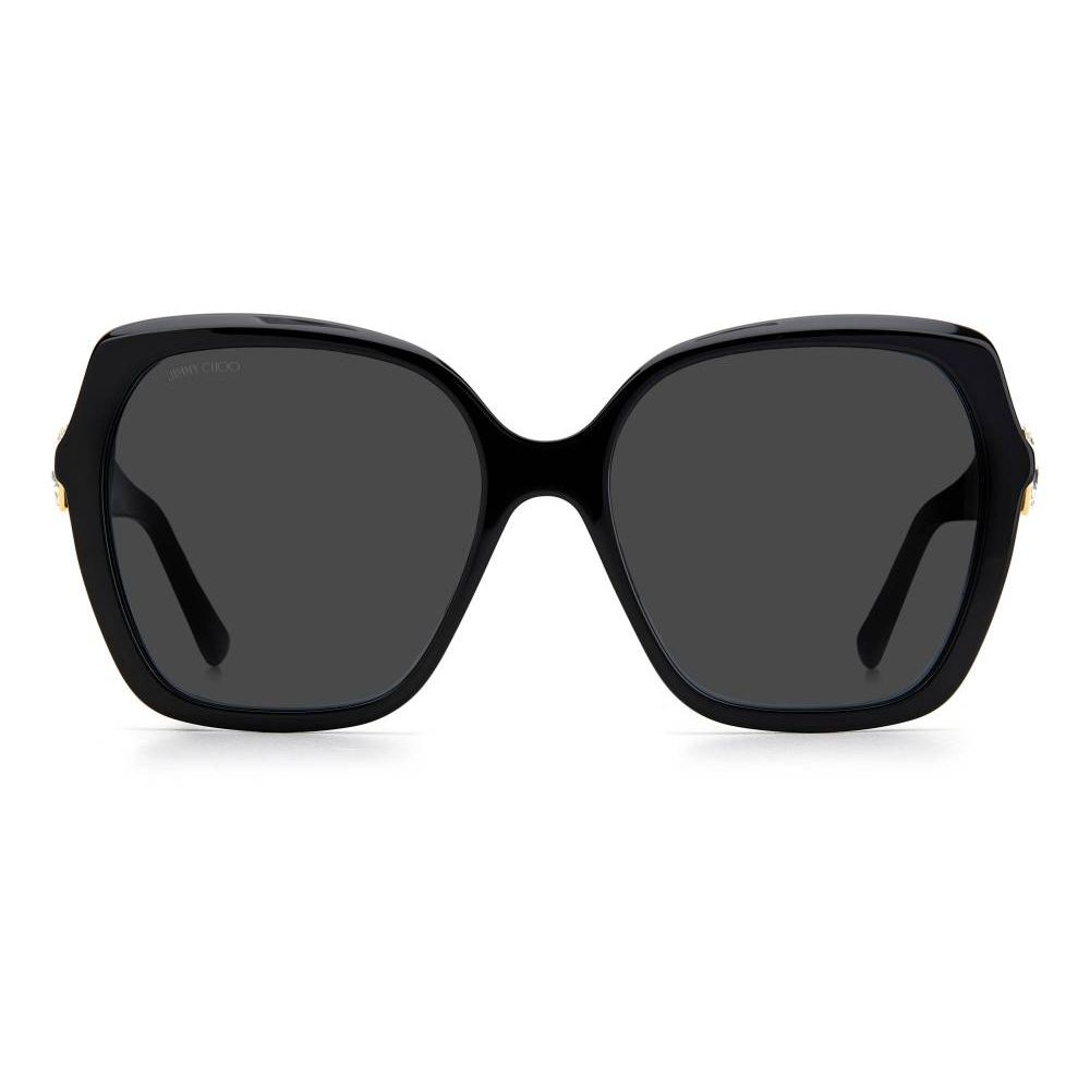 Jimmy Choo Black Acetate Sunglasses