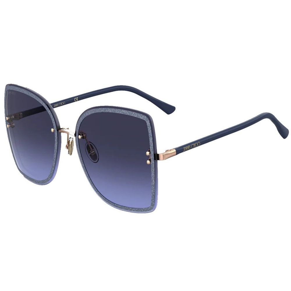 Jimmy Choo Blue Resin Sunglasses