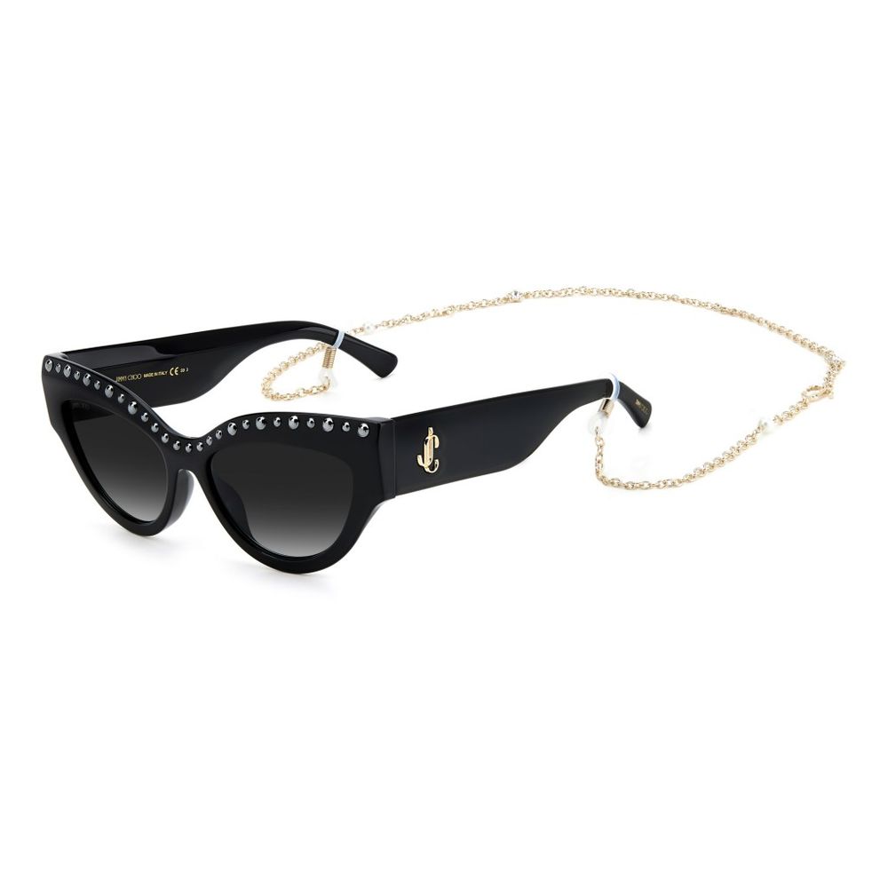 Jimmy Choo Black Acetate Sunglasses