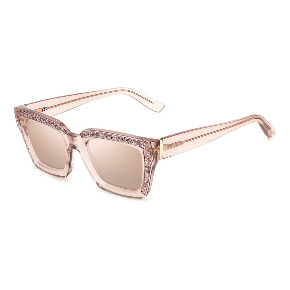 Jimmy Choo Pink Resin Sunglasses