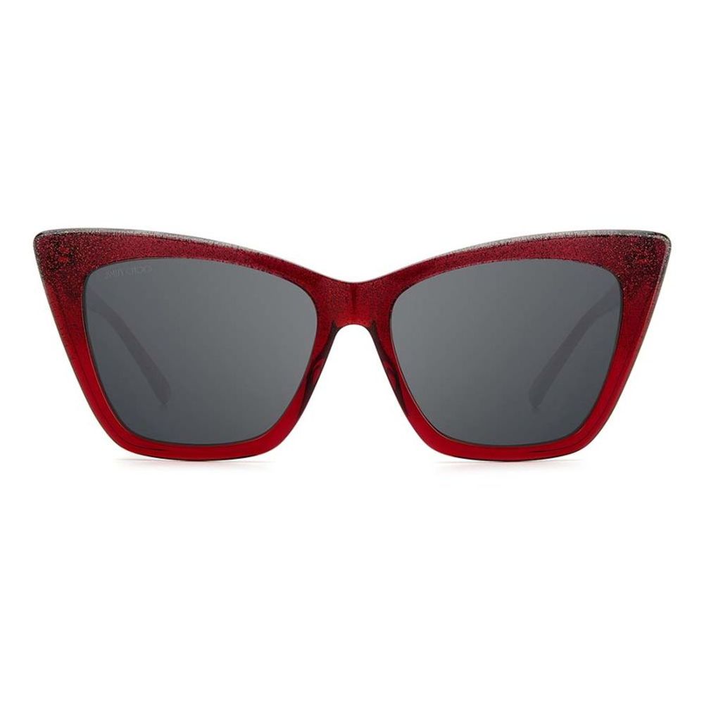 Jimmy Choo Red Acetate Sunglasses