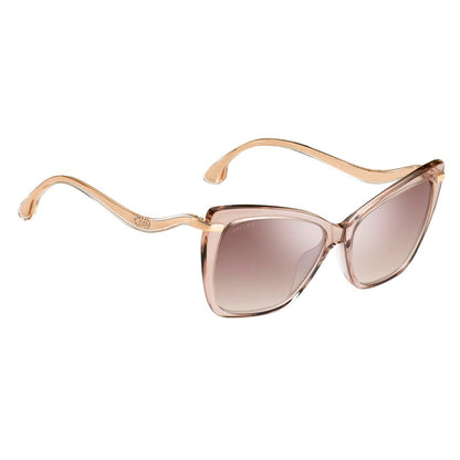 Jimmy Choo Beige Acetate Sunglasses