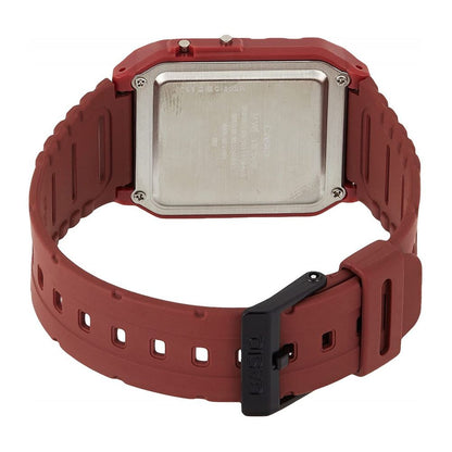 Casio Red Resin Watch