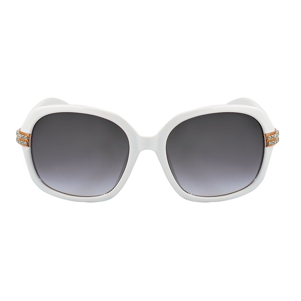 Guess White Resin Sunglasses