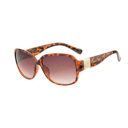 Guess Brown Resin Sunglasses