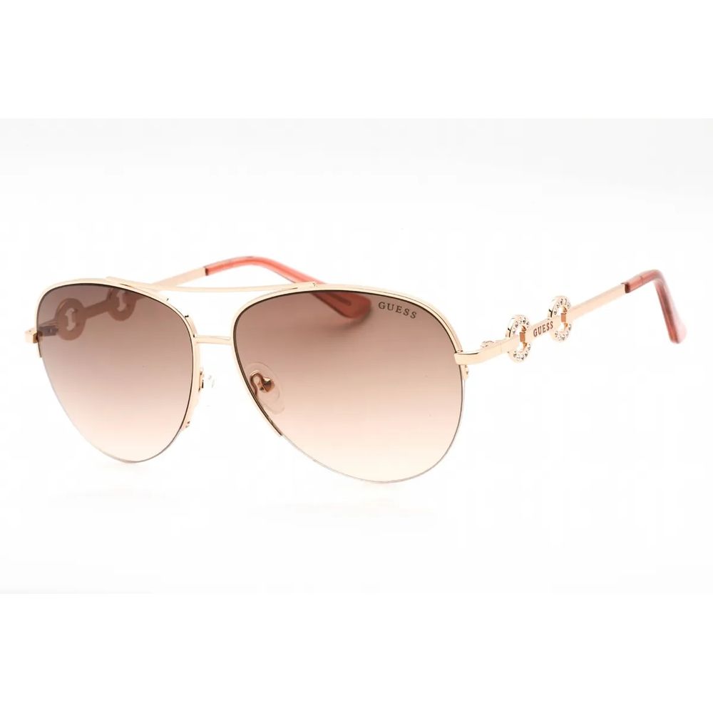 Guess Pink Metal Sunglasses