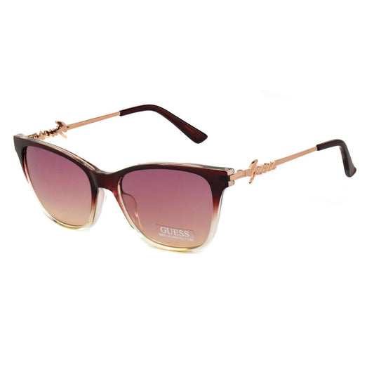 Guess Purple Metal Sunglasses