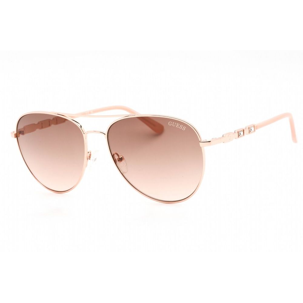 Guess Pink Metal Sunglasses