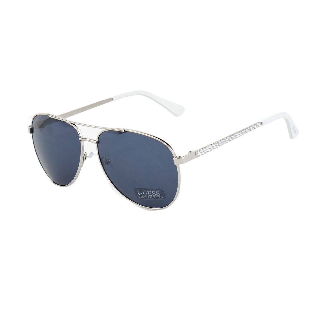 Guess Gray Metal Sunglasses