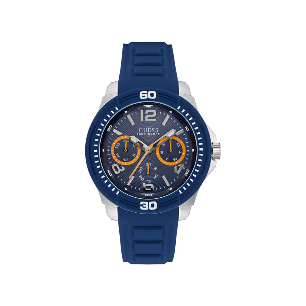 Guess Blue Rubber Watch