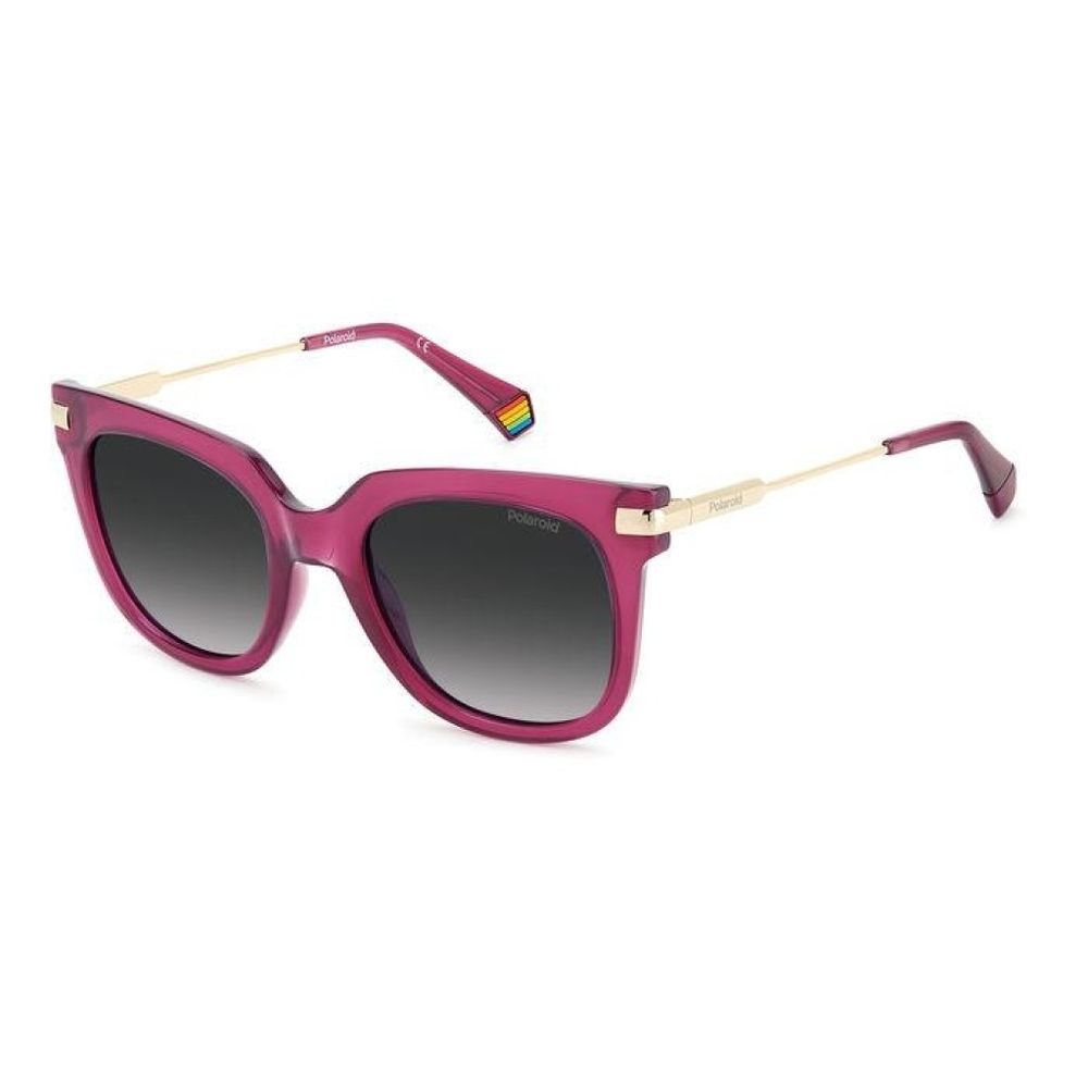 Polaroid Purple Metal Sunglasses