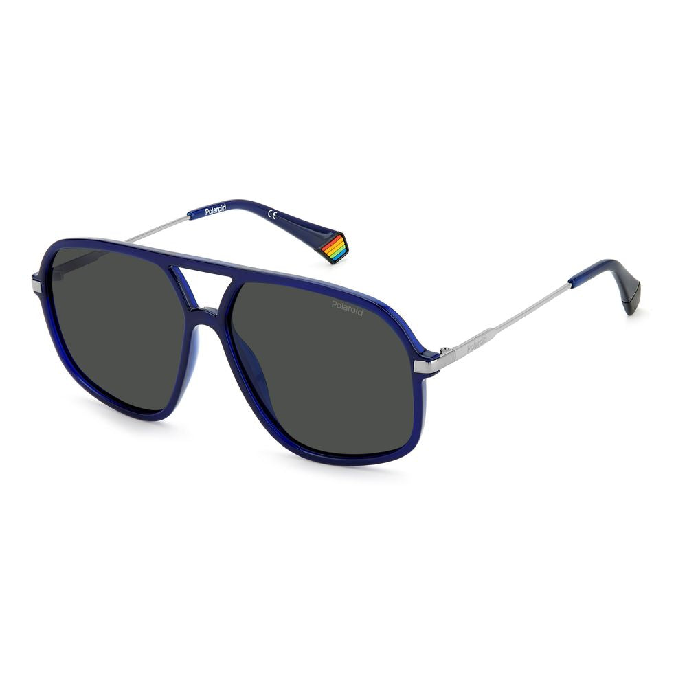 Polaroid Blue Plastic Sunglasses