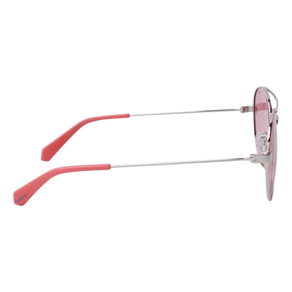 Polaroid Pink Metal Sunglasses