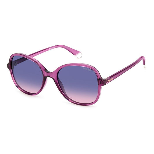 Polaroid Purple Plastic Sunglasses