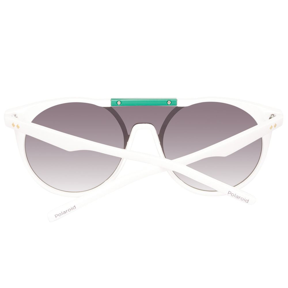 Polaroid White Acetate Sunglasses