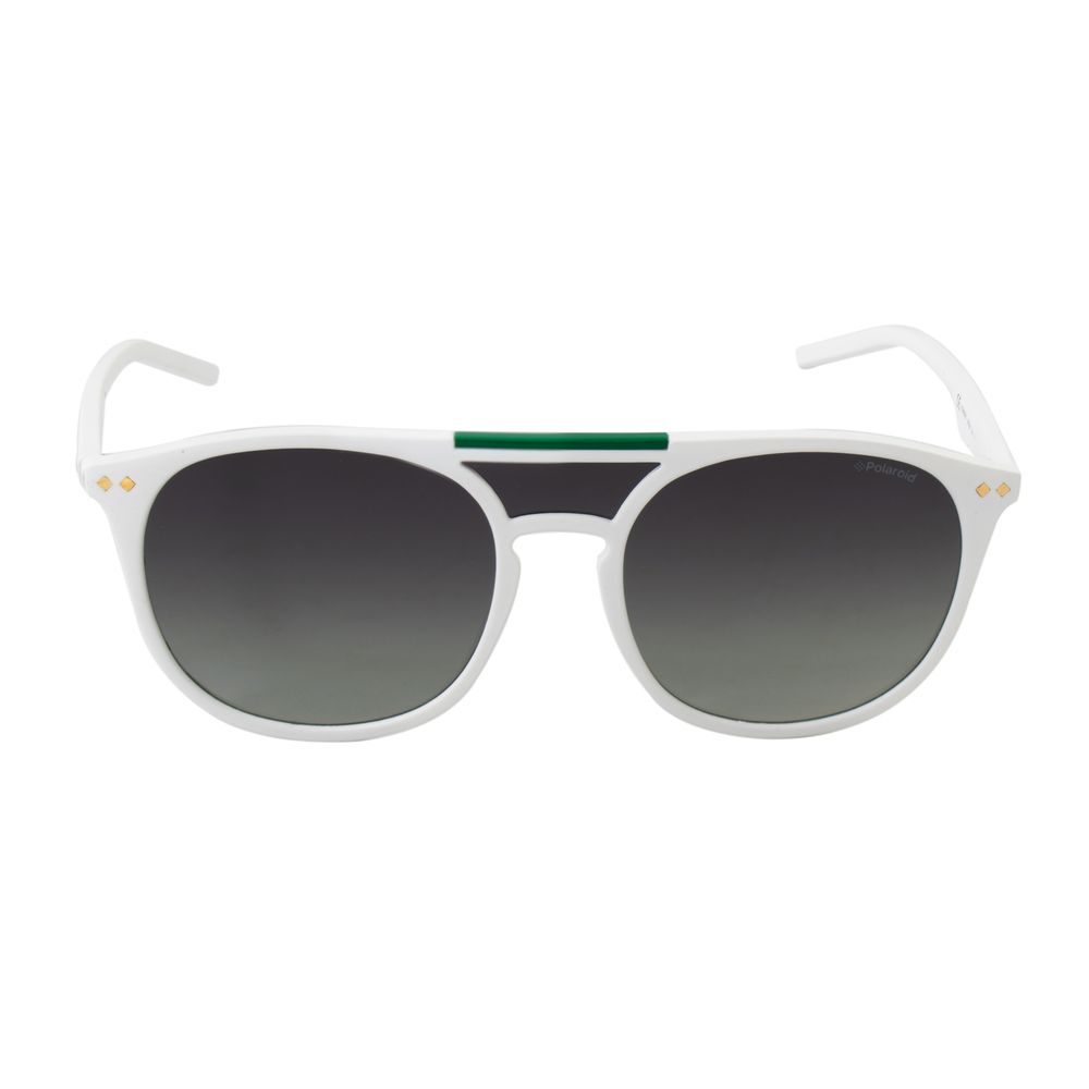 Polaroid White Acetate Sunglasses