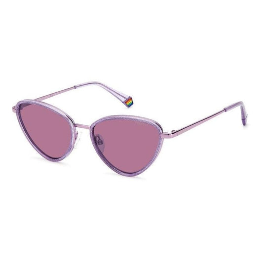 Polaroid Purple Plastic Sunglasses