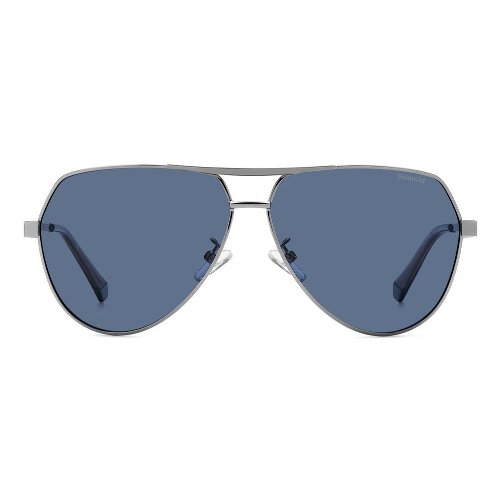 Polaroid Gray Metal Sunglasses