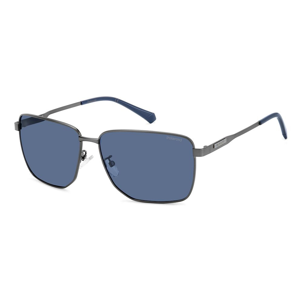 Polaroid Gray Metal Sunglasses